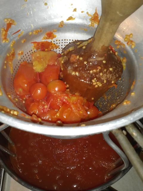 The MIni-Squeezo Manual Tomato Strainer